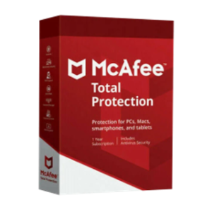 McAfee Total Protection - PC / MAC / ANDROID / IOS