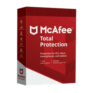 McAfee Total Protection - PC / MAC / ANDROID / IOS